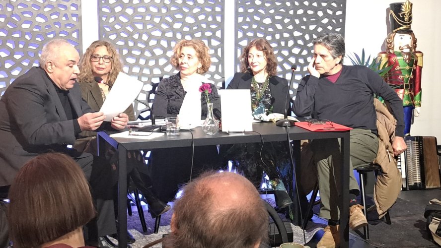  παρουσίαση της ποιητικής συλλογής του Κίμωνα Ρηγόπουλου "Ό,τι μπόρεσα να πάθω" στο Gustav Athens, εικόνα